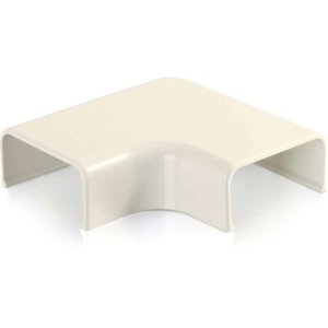 C2g 16008 Wiremold Uniduct 2900 9 Flat Elbow - Ivory - Ivory - Polyvin