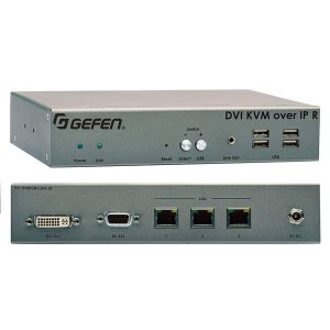 Gefen EXT-DVIKVM-LAN-LRX Dvi Kvm Over Ip With Four Usb Ports (ext-dvik