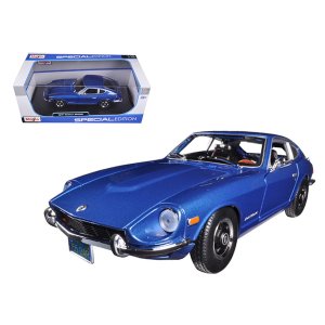 Maisto 31170bl 1971 Datsun 240z Blue Metallic 118 Diecast Model Car By