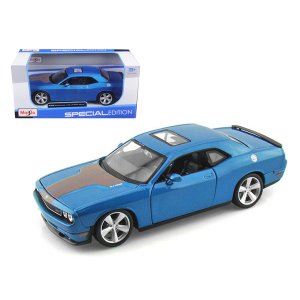 Maisto 31280bl 2008 Dodge Challenger Srt8 Blue Metallic 124 Diecast Mo