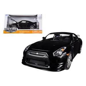 Jada 96811bk 2009 Nissan Gt-r R35 Black 124 Diecast Car Model By Jada