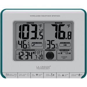 Lacrosse 308-1711BL La Crosse Technology Wireless Weather Station Lcr