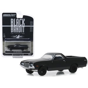 Greenlight 28010SET 1970 Datsun 510 4-door Sedan Black Bandit Series 2