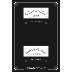 Paneltronics CW45258 Standard Panel Ac Meter - 0-150 Ac Voltmeter  0-5