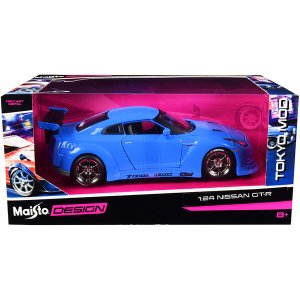 Maisto 32526bl Nissan Gt-r Red Tokyo Mod  Design 124 Diecast Model Car