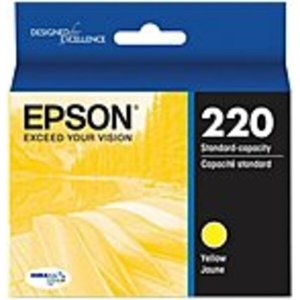 Original Epson T220420 Durabrite Ultra Ink T220 Ink Cartridge - Yellow