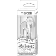 Maxell MAX 199728 Jelleez Earset - Earbud - White