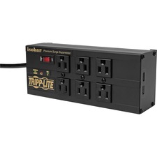 Tripp IBAR6ULTRAUSBB 6-outlet Surge Suppressorprotector - 6 X Nema 5-1