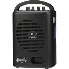 Amplivox SW245B Dual Audio Pal Portable Pa System - 50 W Amplifier - W