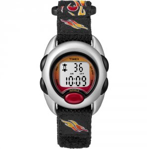 Timex T78751XY Kid39;s Digital Nylon Band Watch - Flames