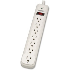 Tripp TRP TLP725 Surge Protector Power Strip 120v 7 Outlet 25' Cord 10