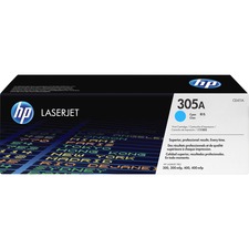 Original Hp CE411A Hp 305a () Toner Cartridge - Single Pack - Laser - 