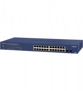 Netgear NET-GS724TP-200NAS 24-port Gigabit Poe+ Ethernet Smart Managed