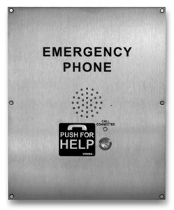 Viking VK-E-1600-02A-EWP Ada Compliant Stainless Steel Emergency Phone