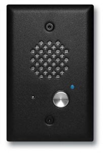 Viking VK-E-40-BK Textured Black Entry Phone With Automatic Disconnect