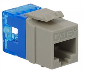 Cablesys ICC-IC1078F5GY Module- Cat 5e- Hd- Gray