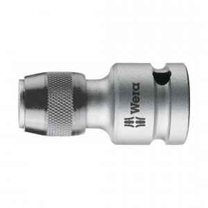 Wera 05042760001 12 Drive Hexagon Bit Adapter With Quick-release Chuck