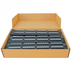 Cablesys ICC-ICMPP485EV Patch Panel  Cat 5e  48-port  2 Rms  6 Pack Of