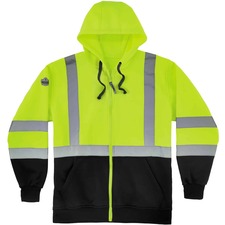 Tenacious EGO 21849 Glowear Zip-up Hi-vis Hooded Sweatshirt - Recommen