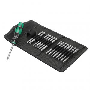 Wera 05059295001 Kraftform Metric Socketbit Driver Set 17 Piece Set