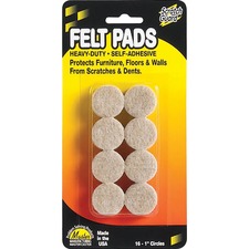 Master MAS 88496 Master Mfg. Co Scratch Guardreg; Felt Circles, Self-a