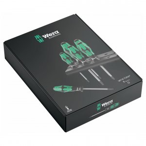 Wera 05028062001 Torx Screwdriver Set With Rack (6-piece Set)