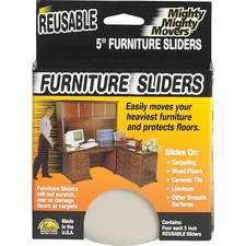 Master MAS 87007 Mighty Mighty Movers Furniture Sliders, Reusable - 5 