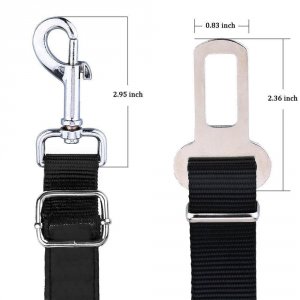 Shine x001gdiu8p 2 Pack Adjustable Dog Harness For Car Seatbelt Connec