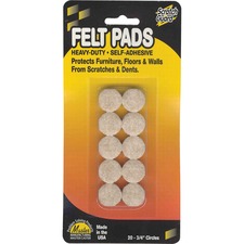 Master MAS 88493 Master Mfg. Co Scratch Guardreg; Felt Circles, Self-a