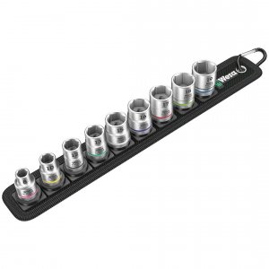 Wera 05003883001 14 Metric Sockets - On Storage Belt (9 Piece)