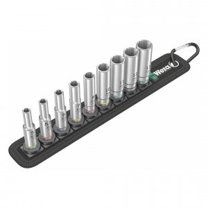 Wera 05004525001 Metric 14 Drive Deep Socket Set (9 Piece Set)