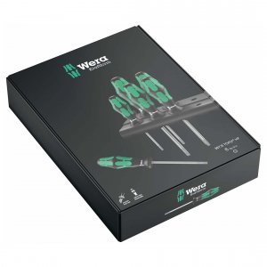 Wera 05028059001 Torx Screwdriver Set With Rack (6-piece Set)