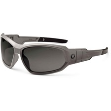 Tenacious EGO 56133 Skullerz Loki Af Smoke Safety Glasses - Matte Gray