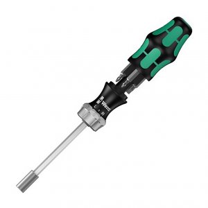 Wera 05073661002 Kraftform Kompakt 27 Ratcheting Screwdriver With Bit 