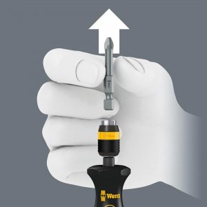 Wera 05051273001 Esd-safe Bitholding Screwdriver Handle With Quick Rel