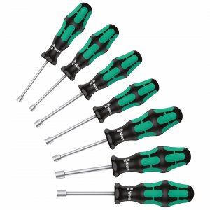 Wera 05029510001 Metric Nutdriver Set (7-piece Set)