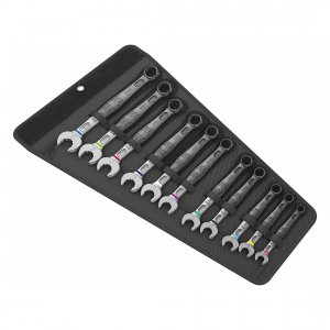 Wera 05020231001 6003 Joker 11pc Combination Wrench Set Metric In Text