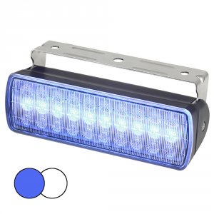 Hella 980950061 Sea Hawk Xl Dual Color Led Floodlights - Bluewhite Led