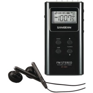 Sangean DT180BLK Pocket Am And Fm Digital Radio Sngdt180b