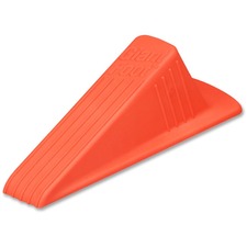 Master MAS 00965 Giant Foot Doorstop, Orange - Heavy-duty, No-slip, 6-