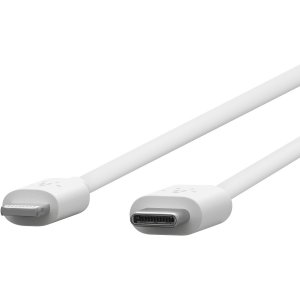 Belkin F8J239bt04-WHT Wht 4'mixit Ltg Usb C Chrgsync