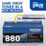 Original Brother TN880 Super High Yield Mono Laser Toner Cartridge - L