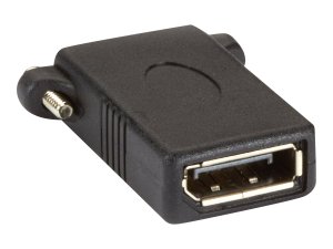 Black VA-DP-CPL Video Adapter Displayport Coupler