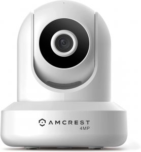 Amcrest IP4M-1041W Amcrest 4mp Ultrahd Indoor Wifi Camera, Security Ip