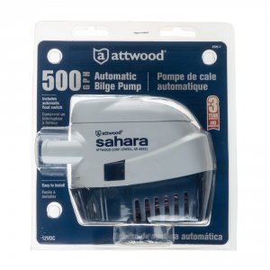 Attwood 4505-7 Attwood Sahara Automatic Bilge Pump S500 Series - 12v -