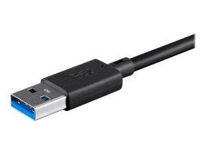 Monoprice 21907 Usb- C To Usb-a 3.0 - 5gbps_ 3a_ Black_