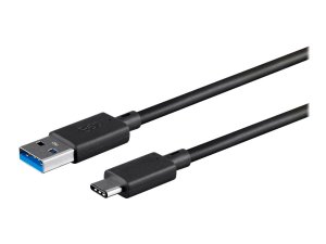 Monoprice 21907 Usb- C To Usb-a 3.0 - 5gbps_ 3a_ Black_