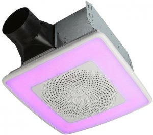 Nutone AERN110RGBL Chromacomfort Ventilation Fan