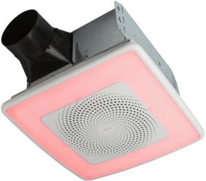 Nutone AERN110RGBL Chromacomfort Ventilation Fan