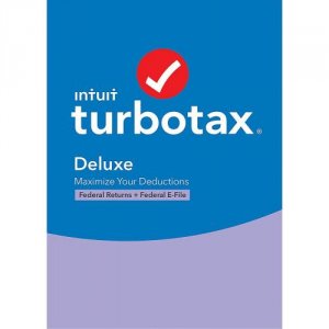 Intuit 608691 Turbotax Desktop Deluxe 2020